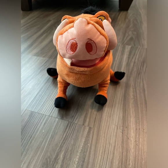 Disney the lion king Pumba stuffed animal plush - Picture 5 of 6